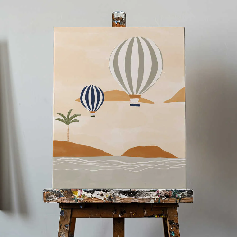 Airballoons In Dessert - Image 4