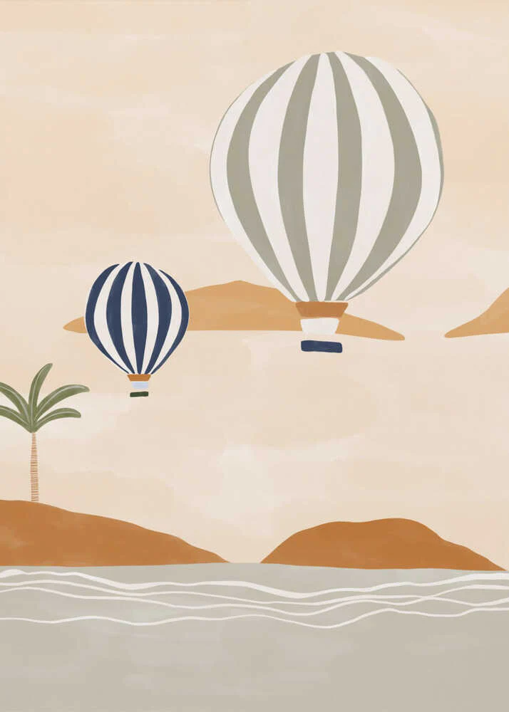Airballoons In Dessert - Image 7