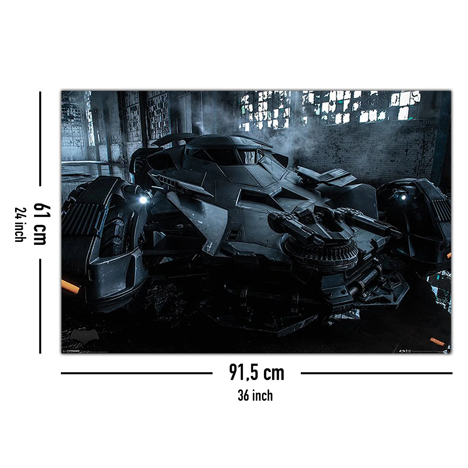 Batman vs Superman Poster Batmobile - Image 5