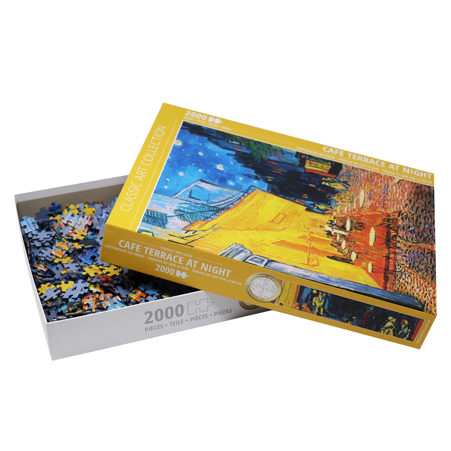 Caféterrasse am Abend Puzzle Vincent van Gogh, 2000 Teile - Image 4