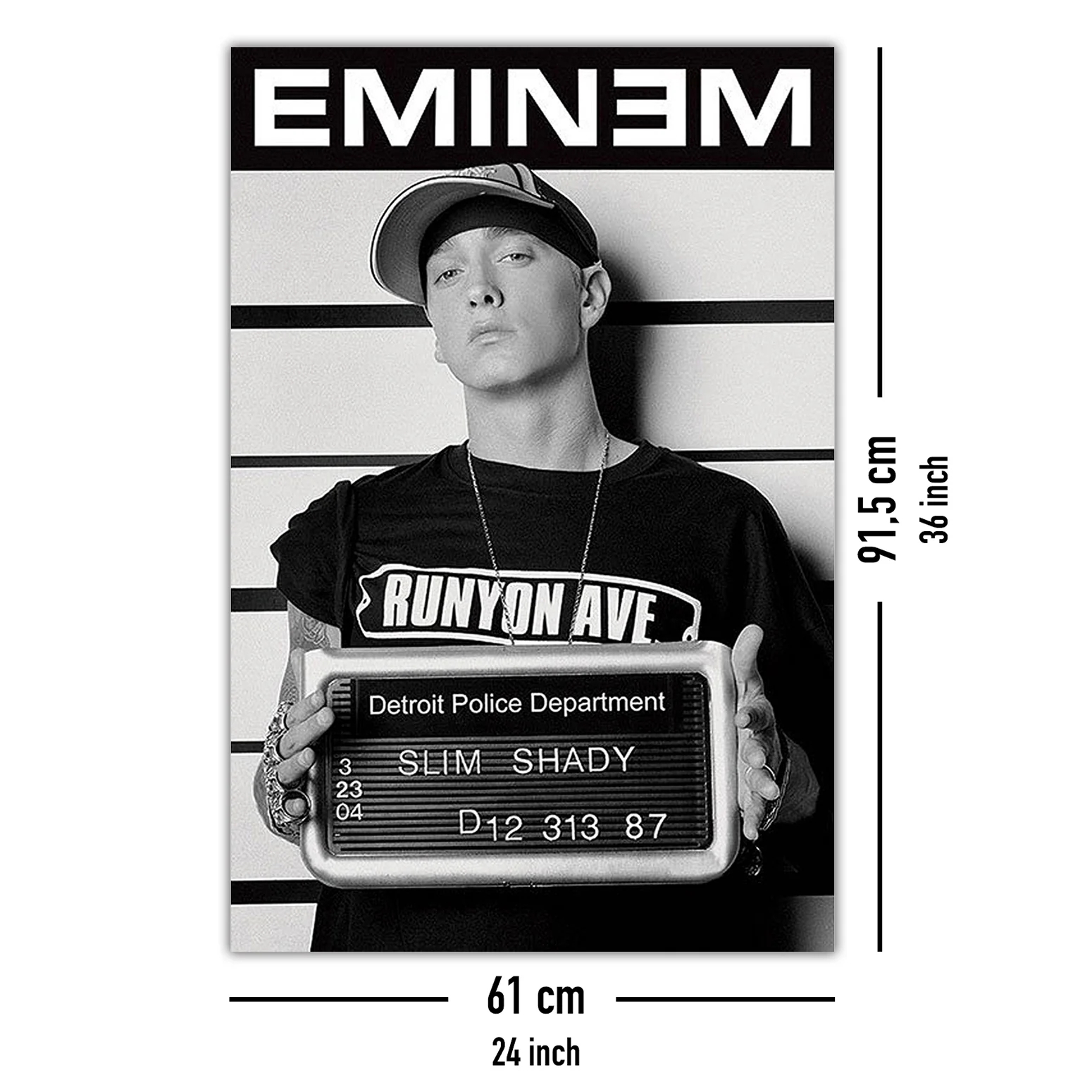 Eminem Poster Verbrecherkartei - Image 10