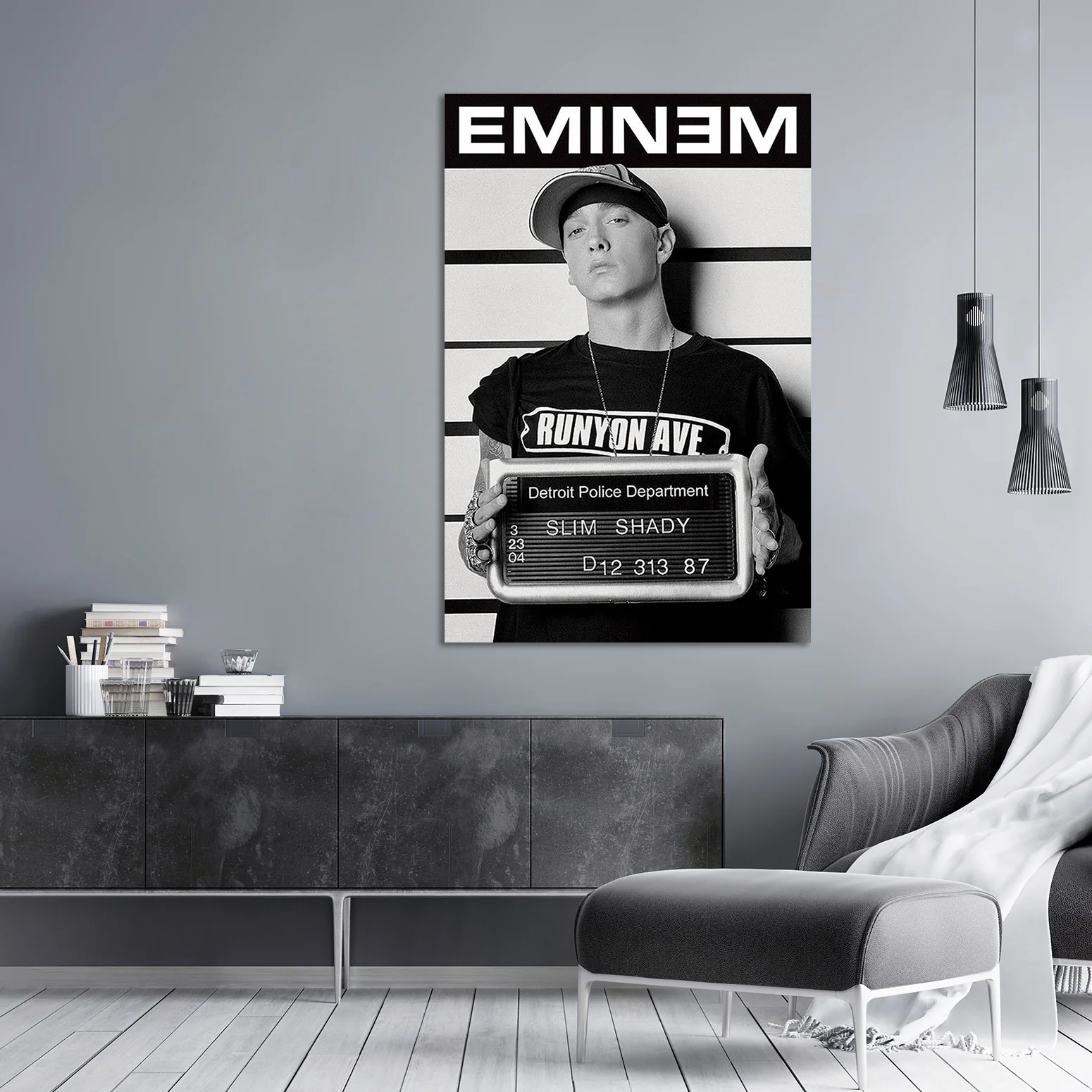 Eminem Poster Verbrecherkartei - Image 3