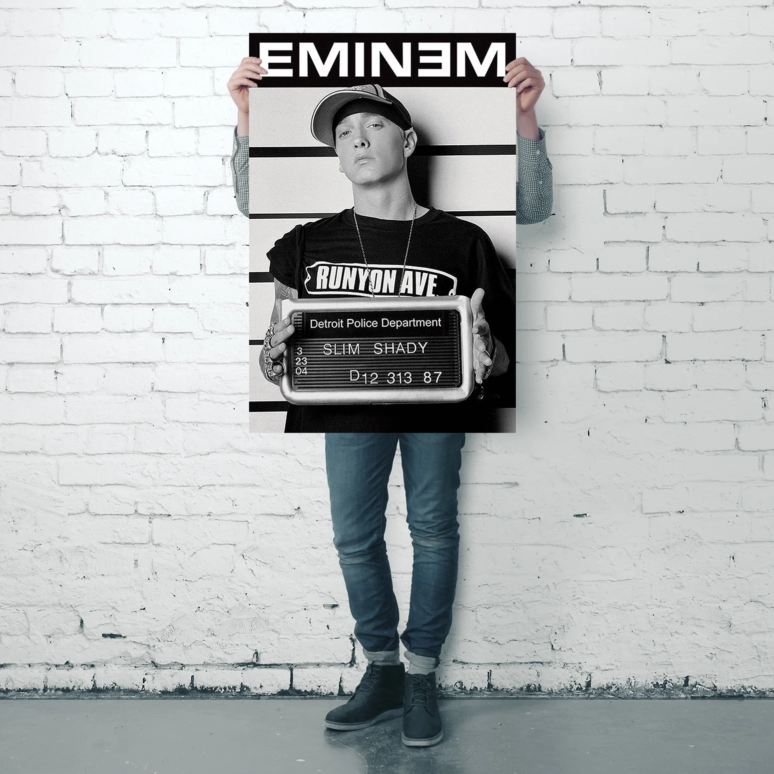 Eminem Poster Verbrecherkartei - Image 9