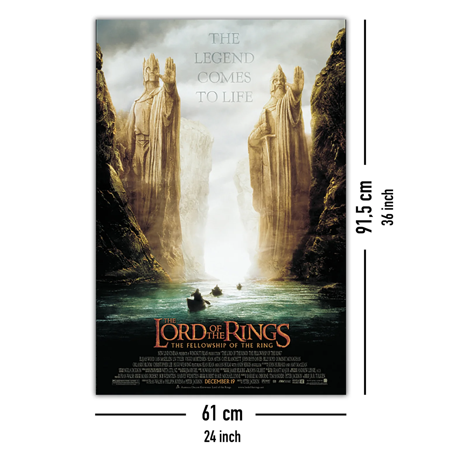 Herr der Ringe Poster 61 x 91,5 cm - Image 5