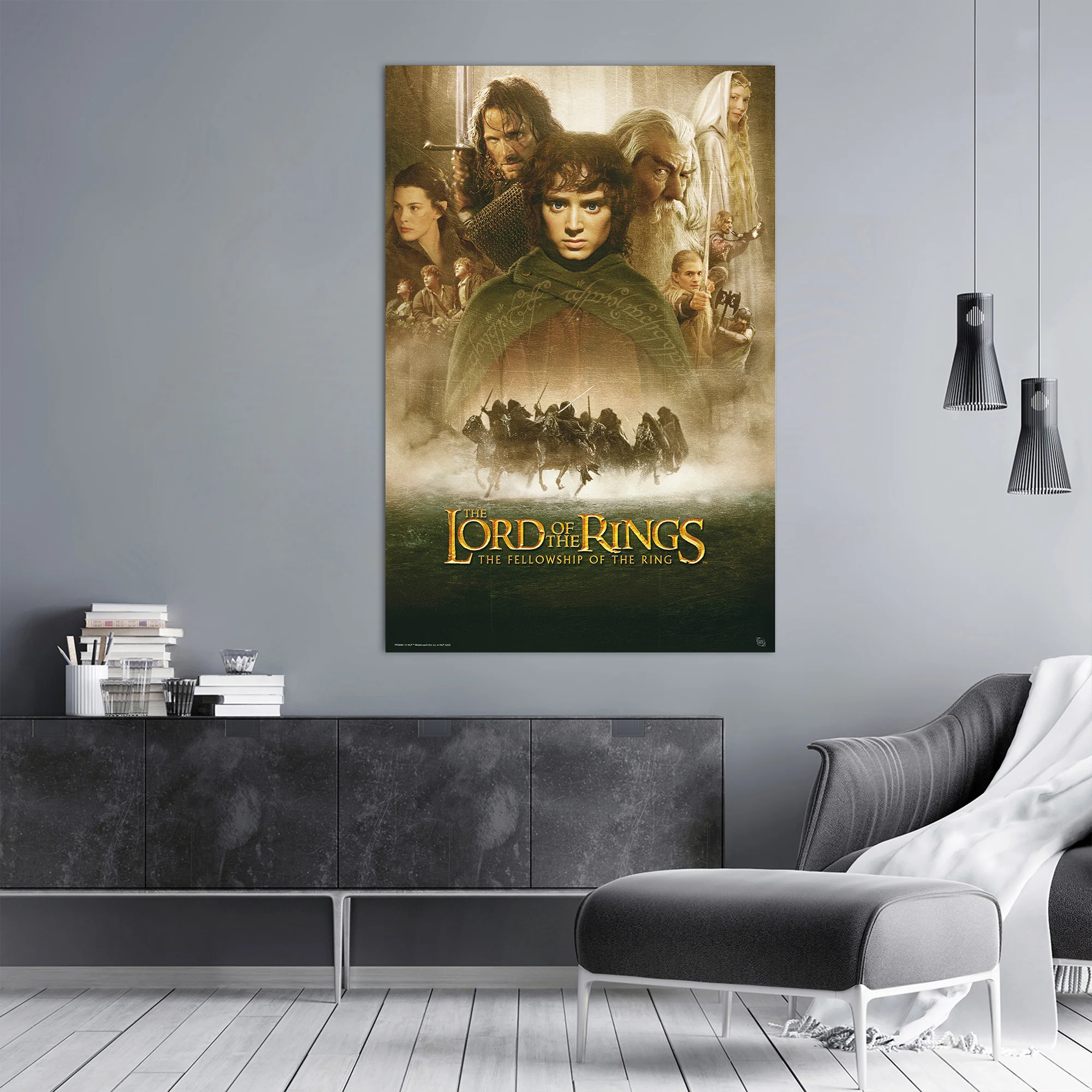 Herr der Ringe Poster Die Gefährten - Image 3