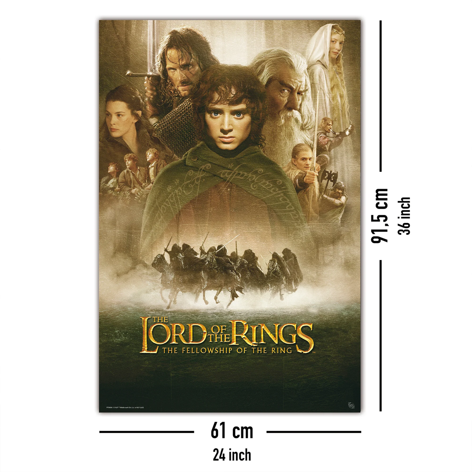 Herr der Ringe Poster Die Gefährten - Image 5