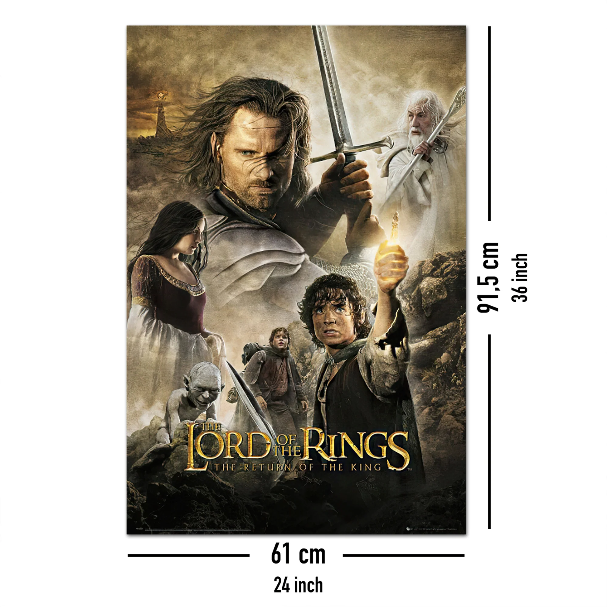 Herr der Ringe Poster Return of the King - Image 5
