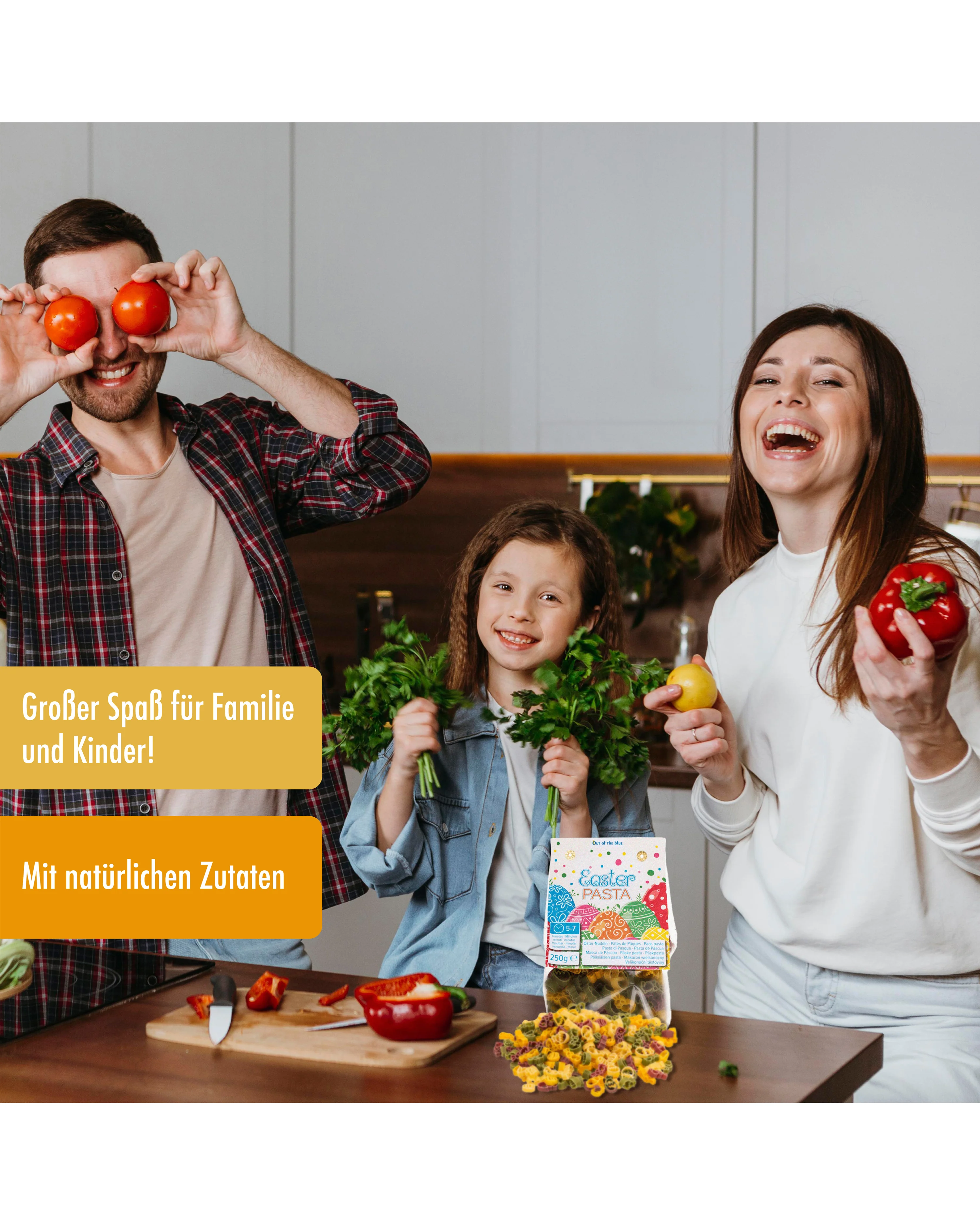 Oster Pasta, Osternudeln Küken, Hase, Osterei - Image 4