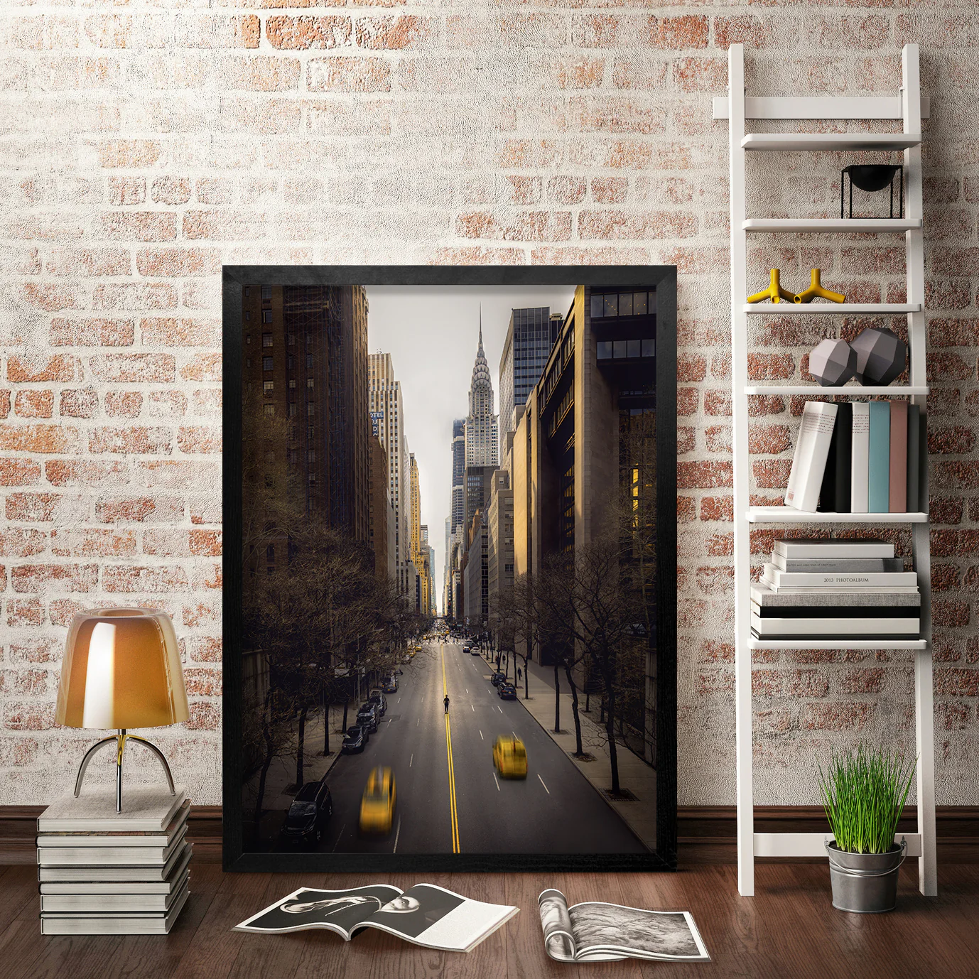 Posterrahmen 60 x 80 cm Holzdekor schwarz - Image 6