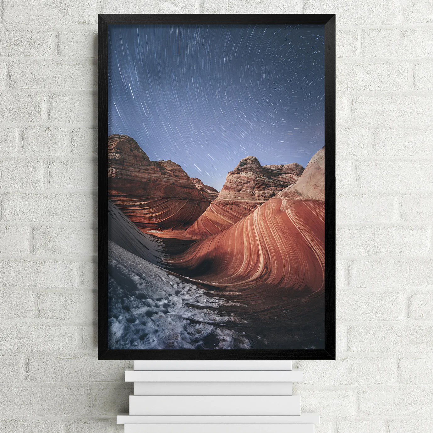 Posterrahmen 61 x 91,5 cm Holzdekor schwarz 3er Set - Image 6