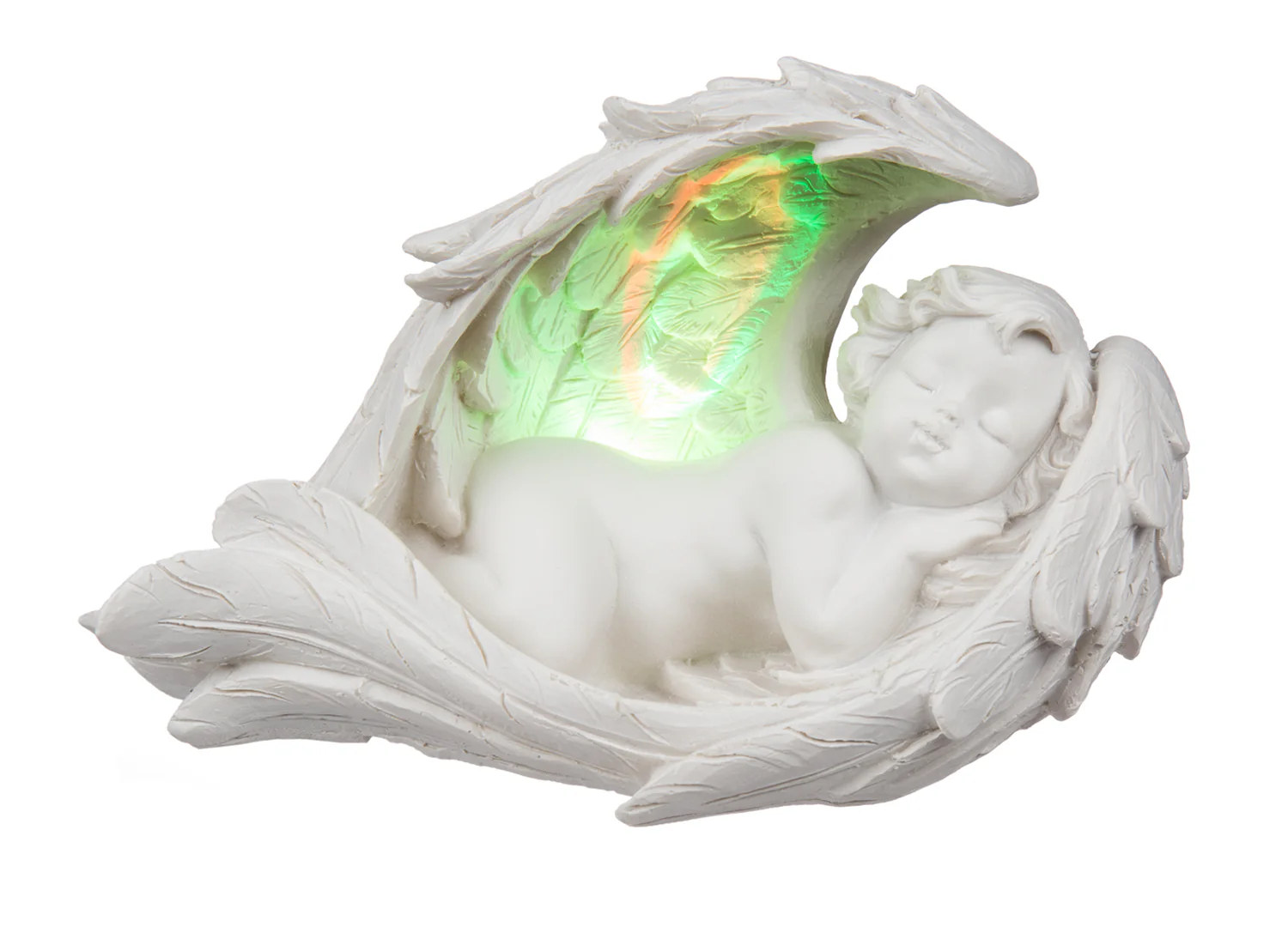 Schlafender Engel LED Leuchte Flügel mit Farbwechselfunktion - Image 6