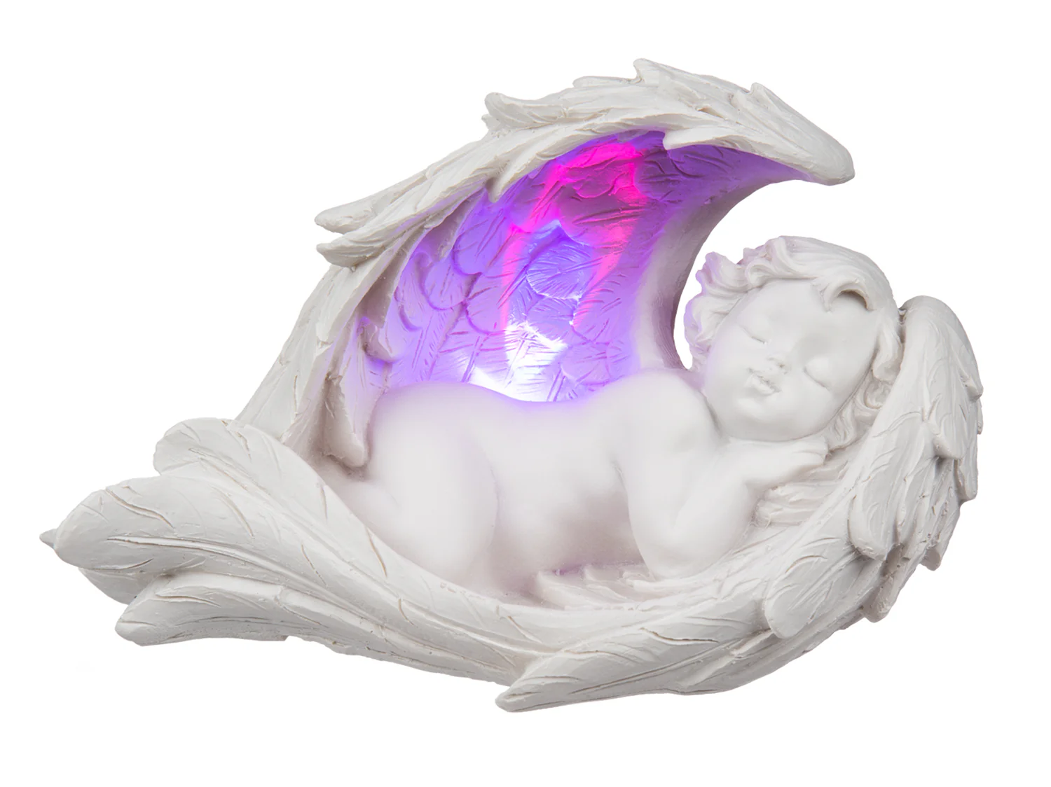 Schlafender Engel LED Leuchte Flügel mit Farbwechselfunktion - Image 7