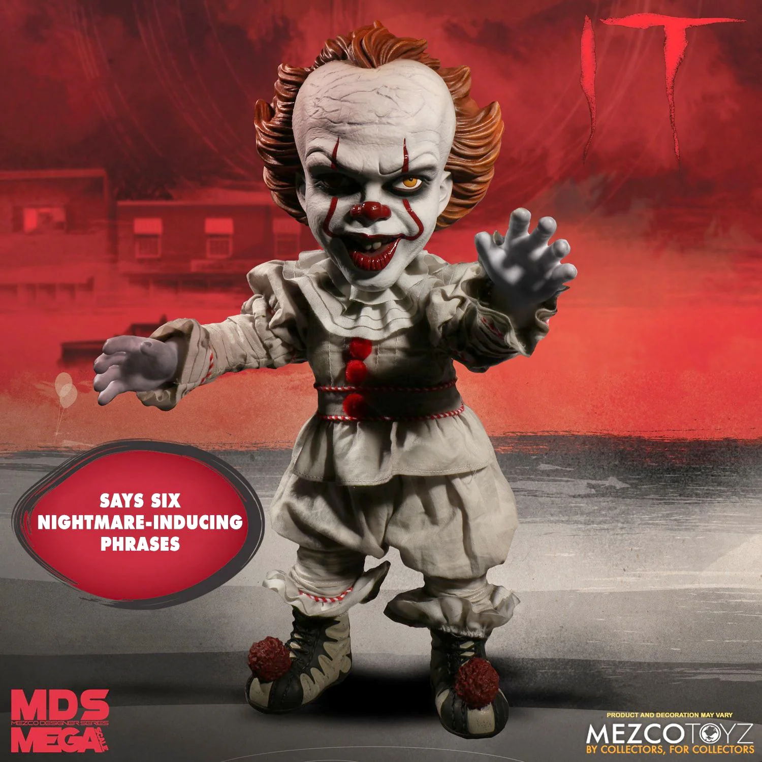 Stephen Kings ES 15' Puppe Talking Pennywise Mega Scale - Image 3