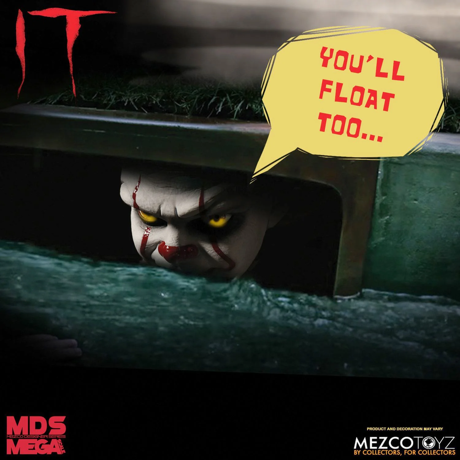 Stephen Kings ES 15' Puppe Talking Pennywise Mega Scale - Image 5