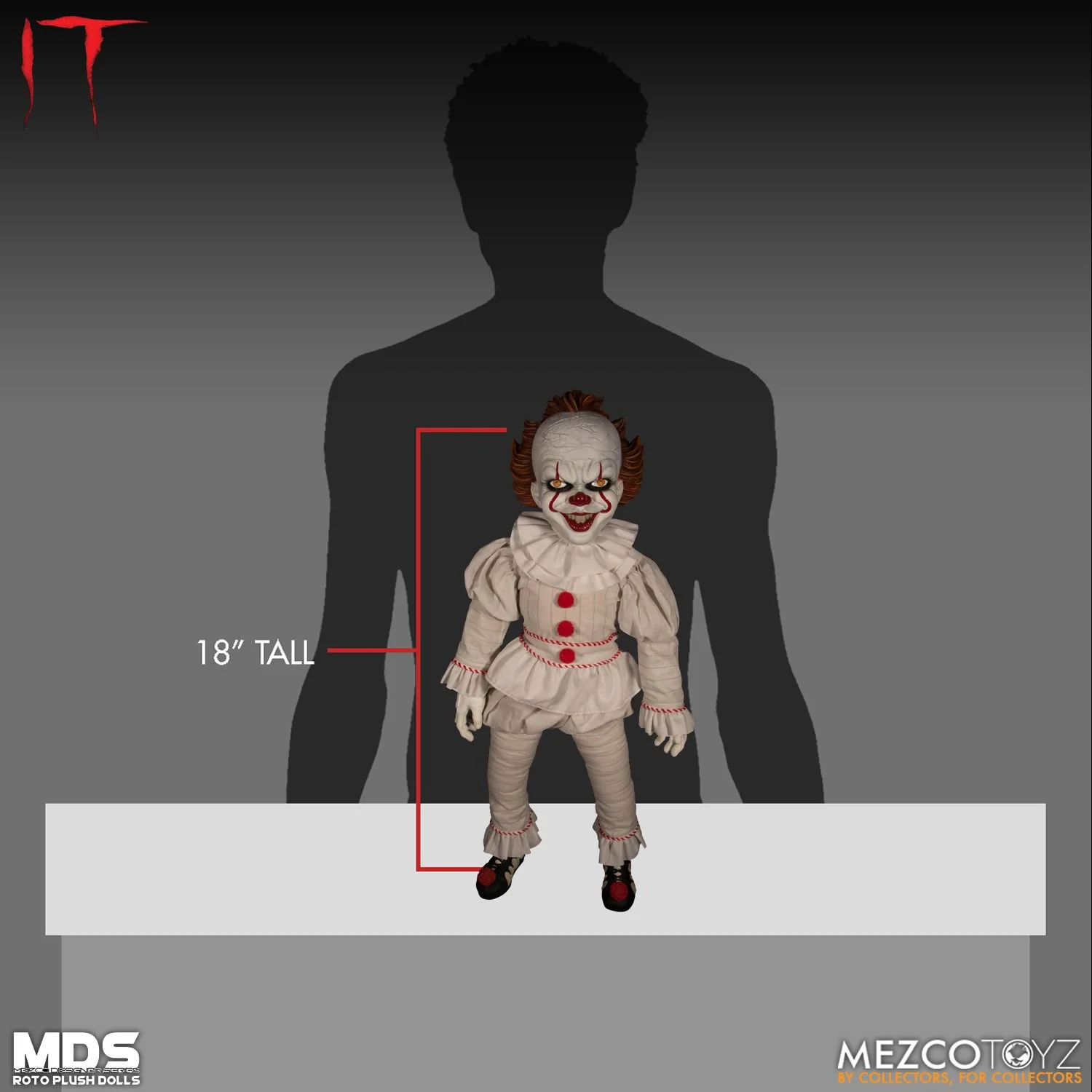 Stephen Kings Es MDS Roto Plüschfigur Pennywise 18' - Image 5