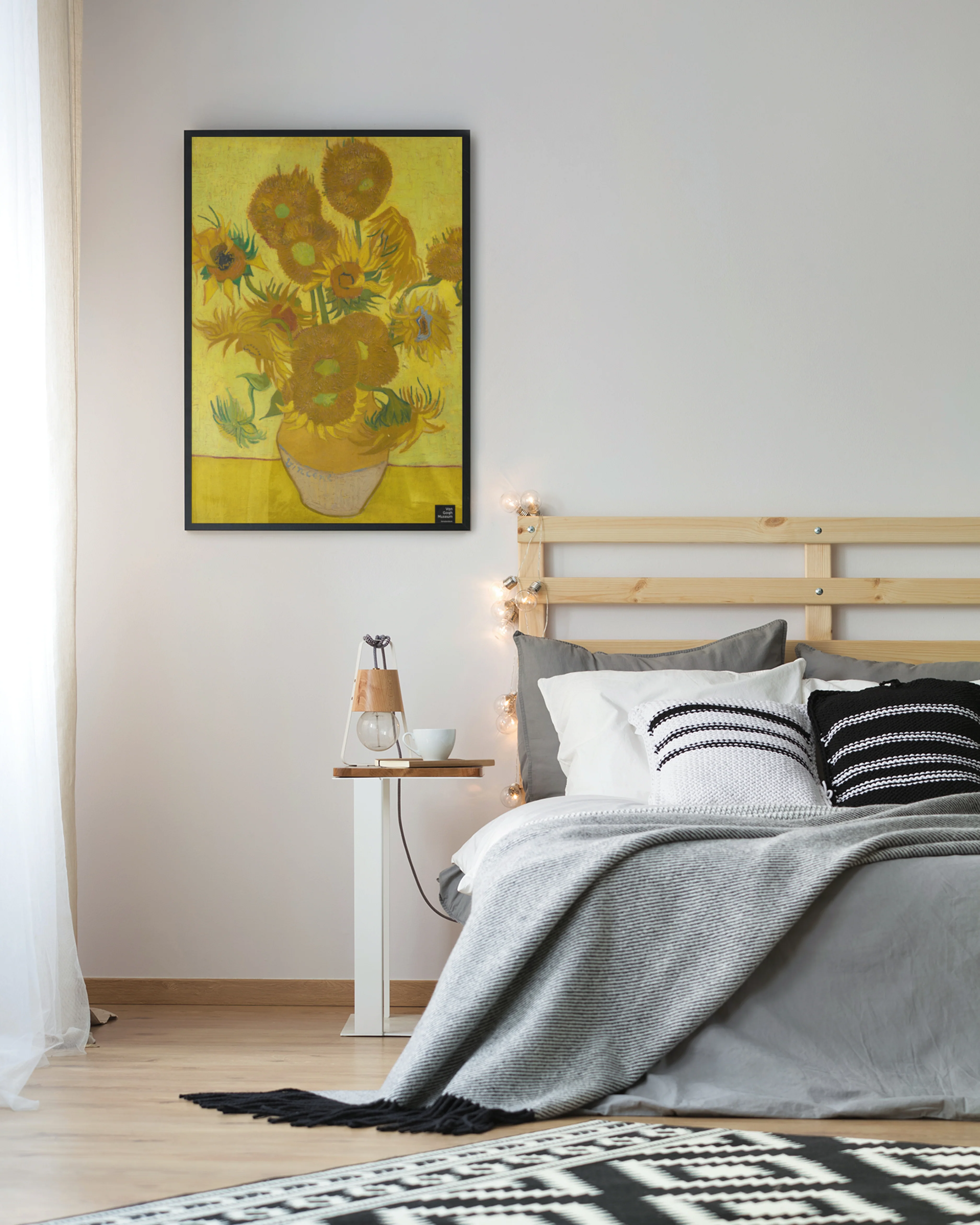 Van Gogh Sunflowers Poster Museum Amsterdam - 61x91,5 cm - Image 4