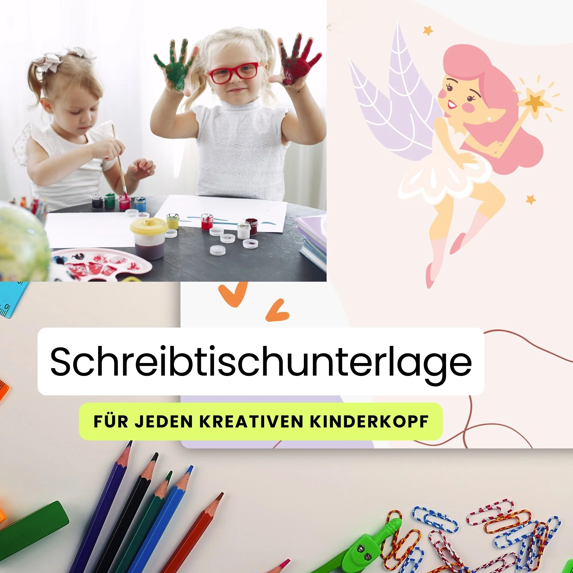 Zauberfee und Einhorn Schreibtischunterlage - Image 6