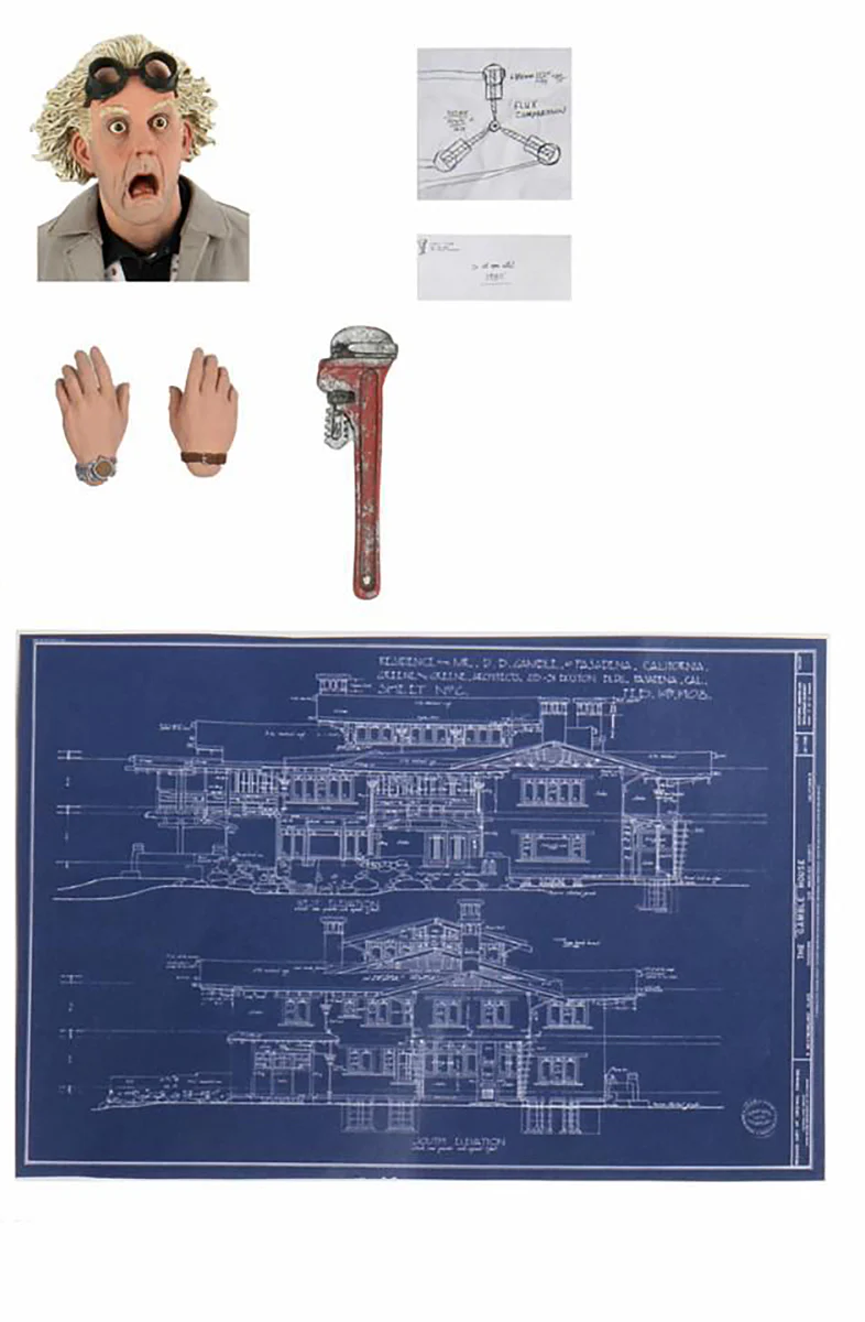 Zurück in die Zukunft Ultimate Actionfigur Doc Emmett Brown - Image 3